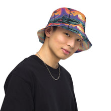  80s reversible bucket hat