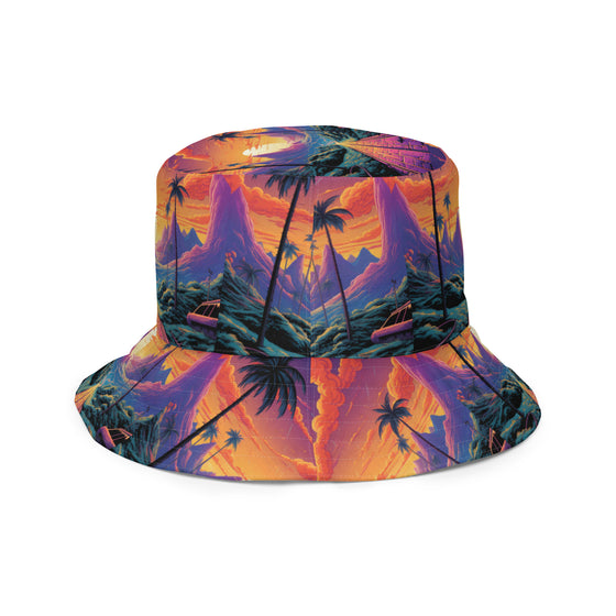 80s reversible bucket hat