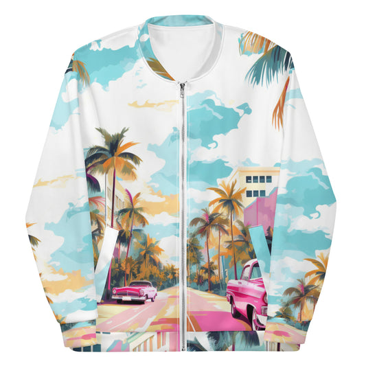 Ocean Drive Unisex Bomber Jacket