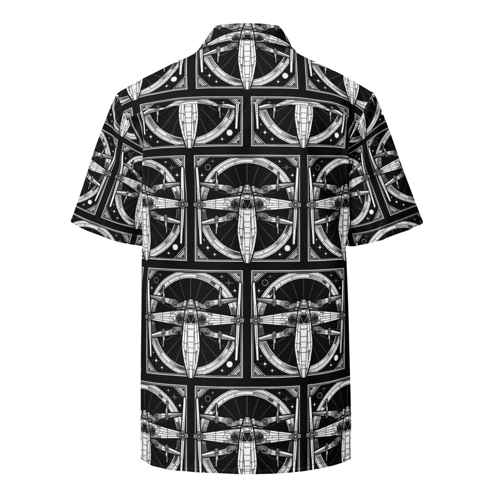 Starship unisex button shirt