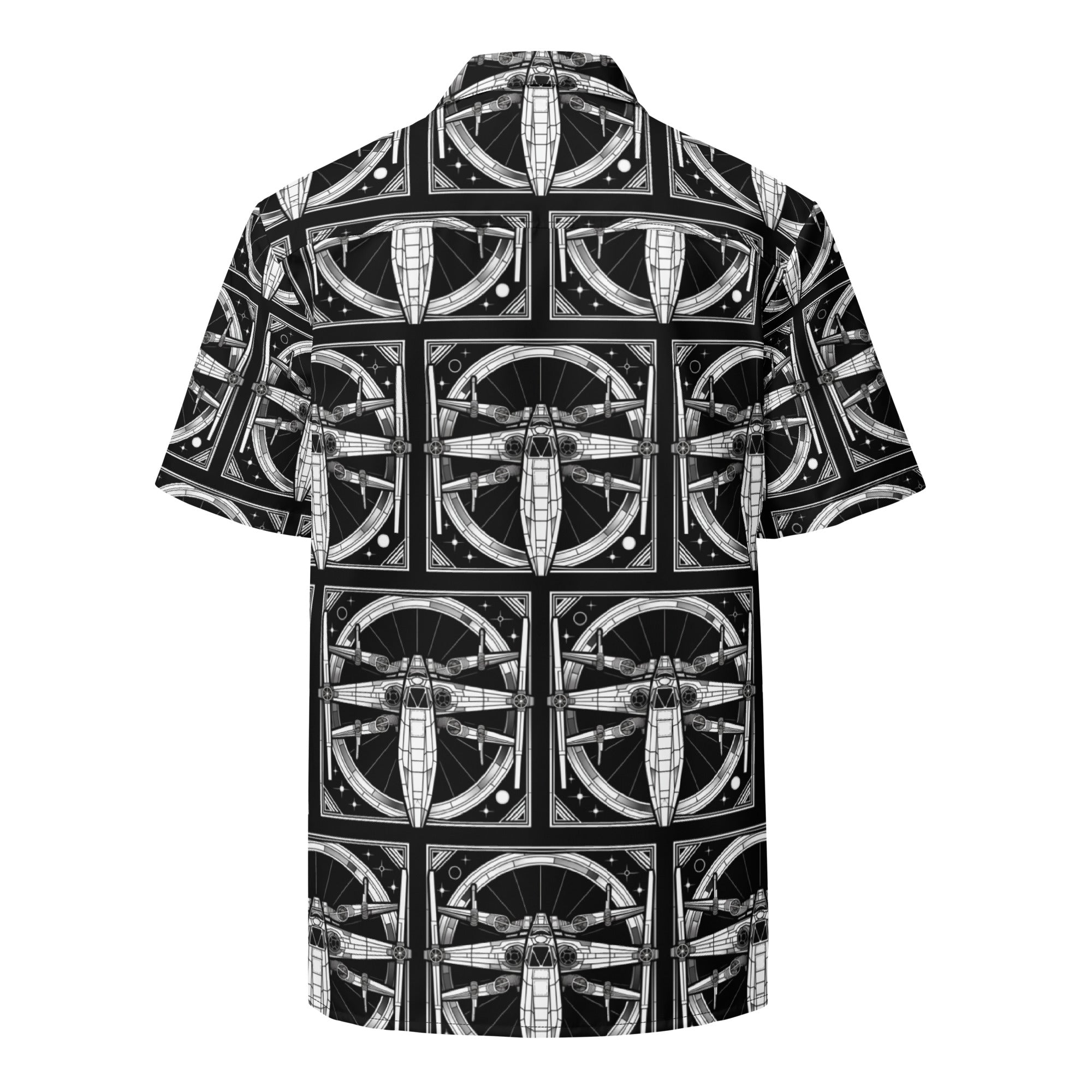 Starship unisex button shirt