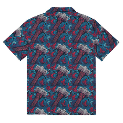 Hammer time unisex button shirt