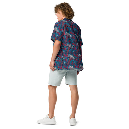 Hammer time unisex button shirt