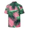 Pink Tropics Unisex button shirt