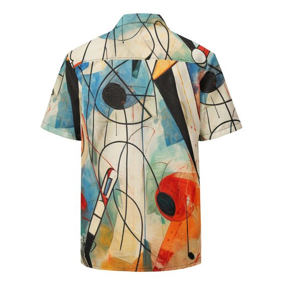 Play Ball by AI Picasso Unisex button shirt