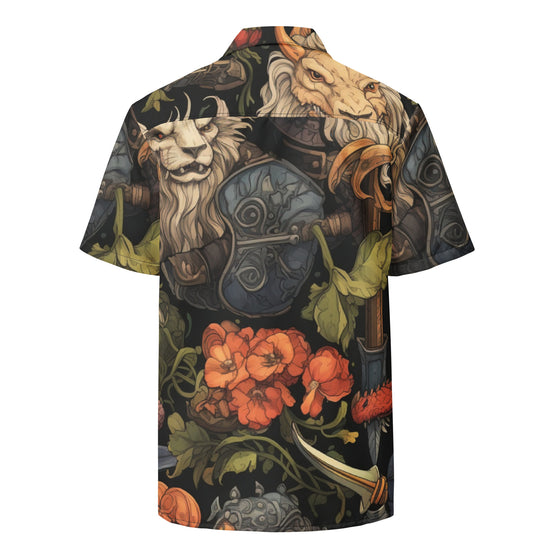 Dungeon Master 1 Unisex button shirt