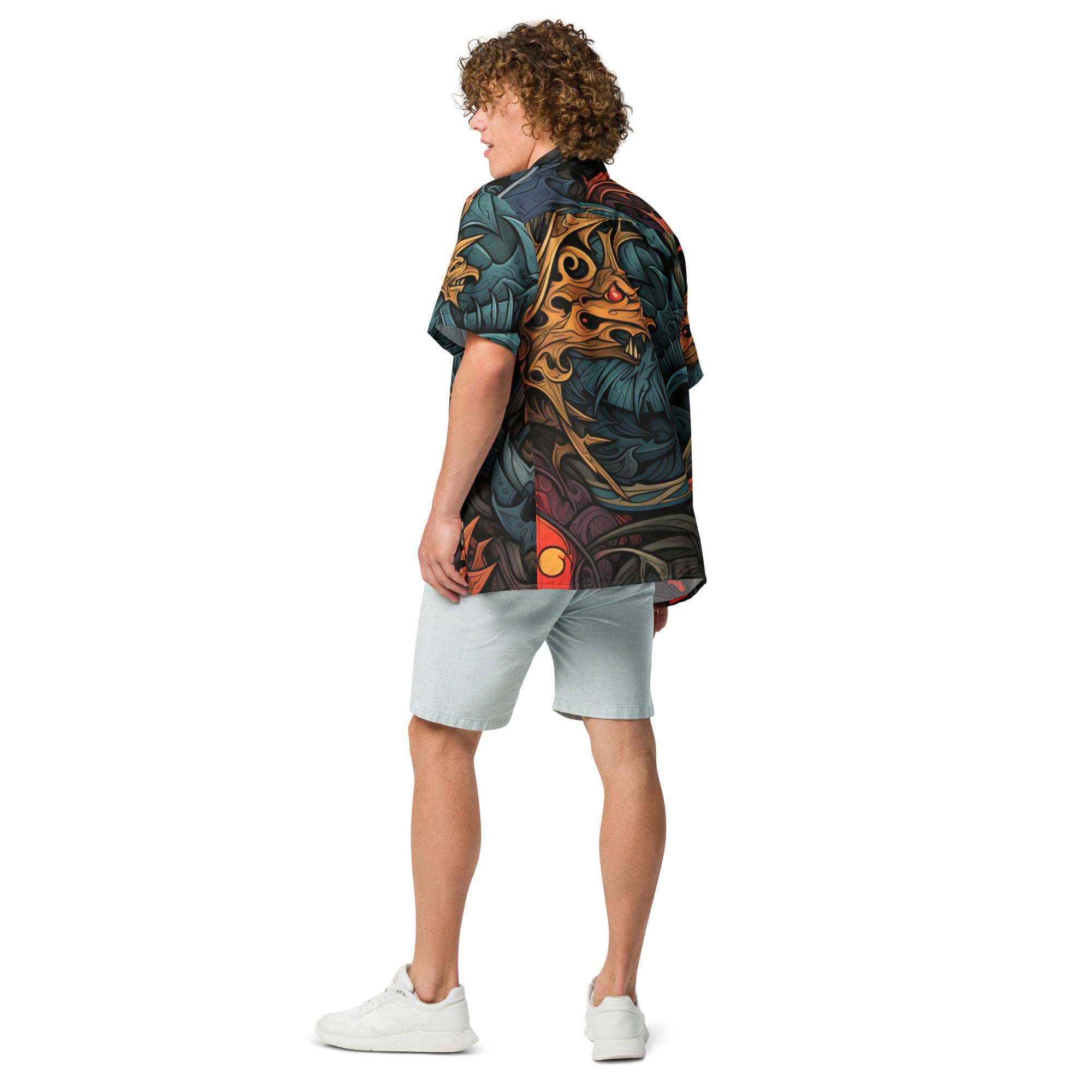 The Dragon Lord Button-Up | D&D Shirt for Dungeon Masters & Dads