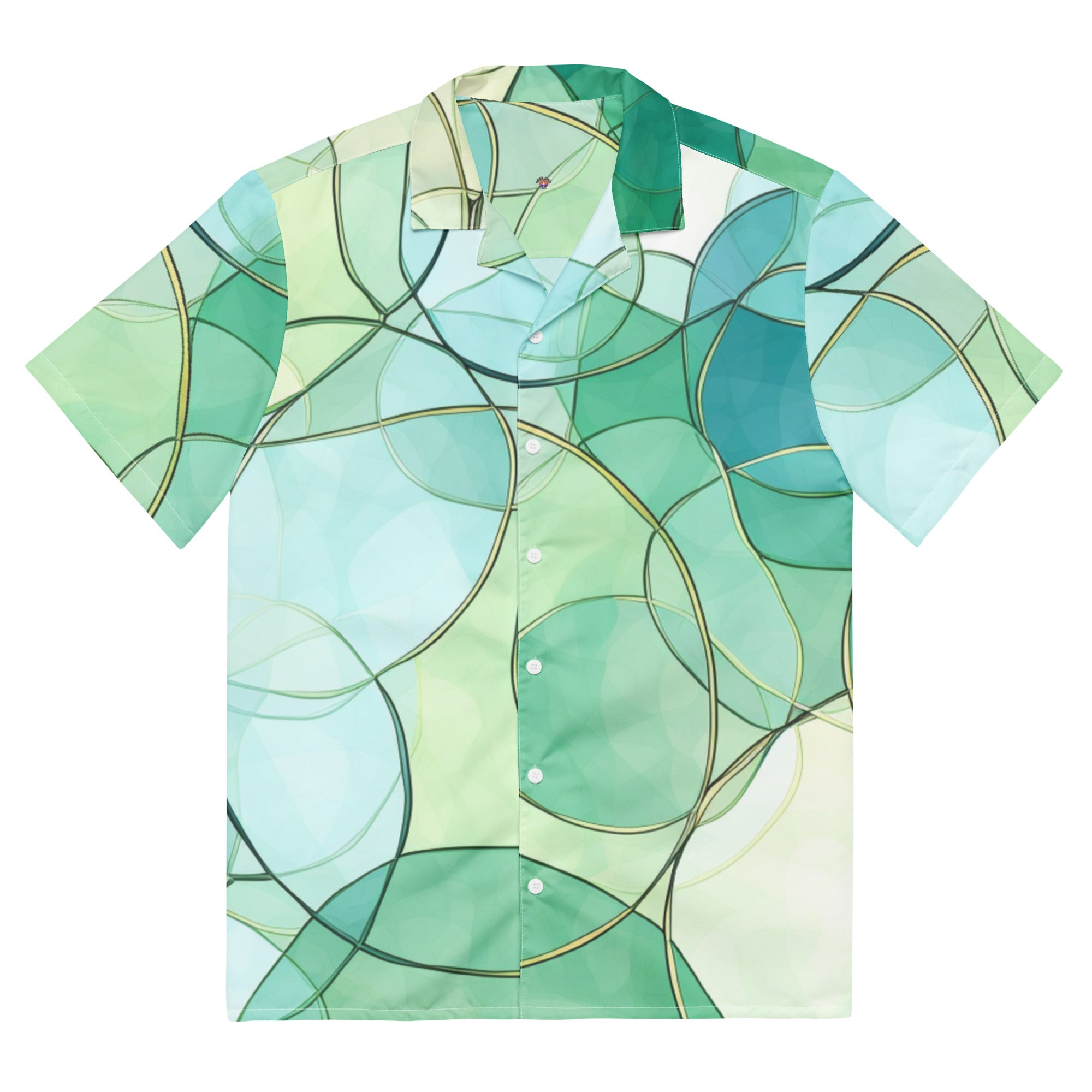 Big Ocean Cool Casual Button-Up Shirt