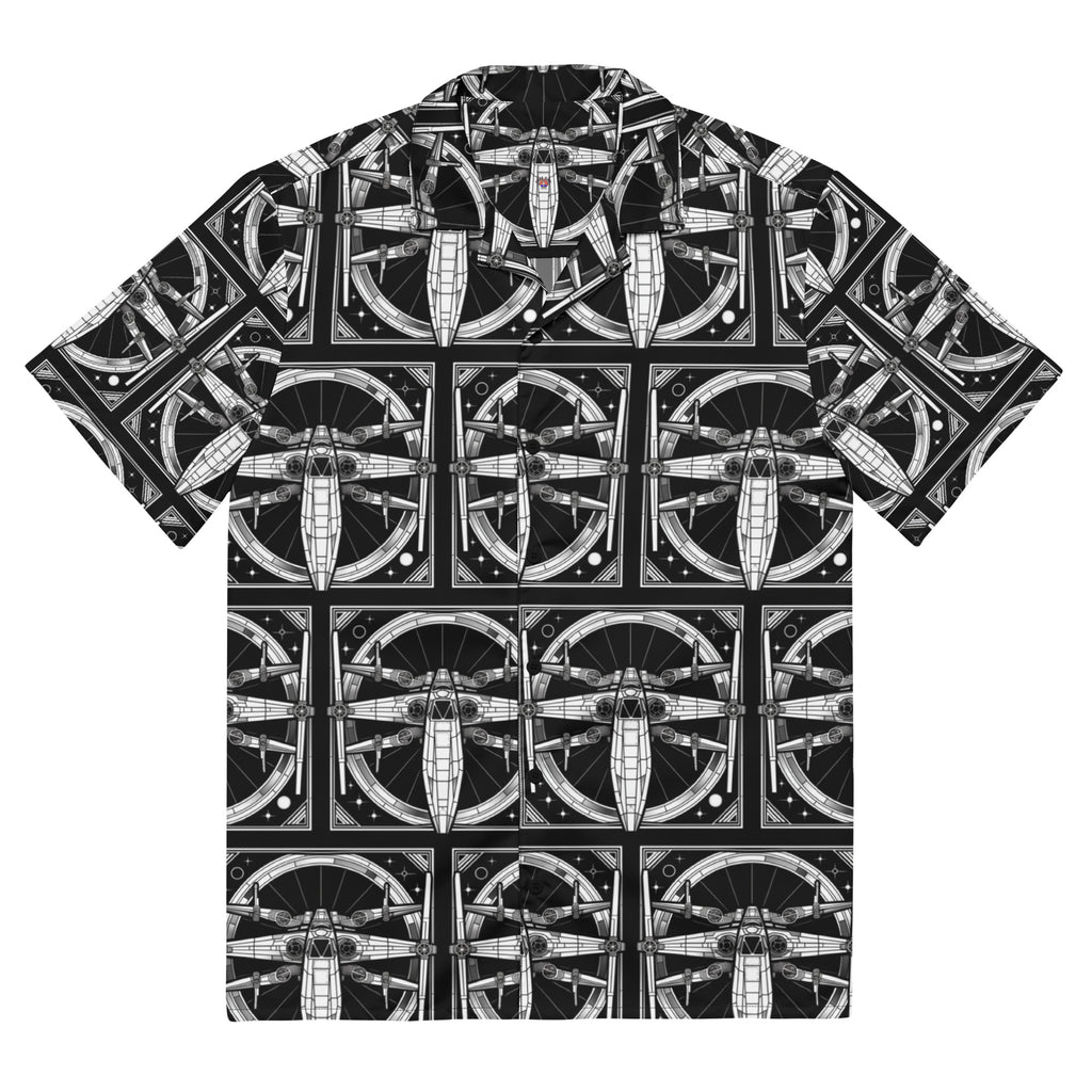 Starship unisex button shirt