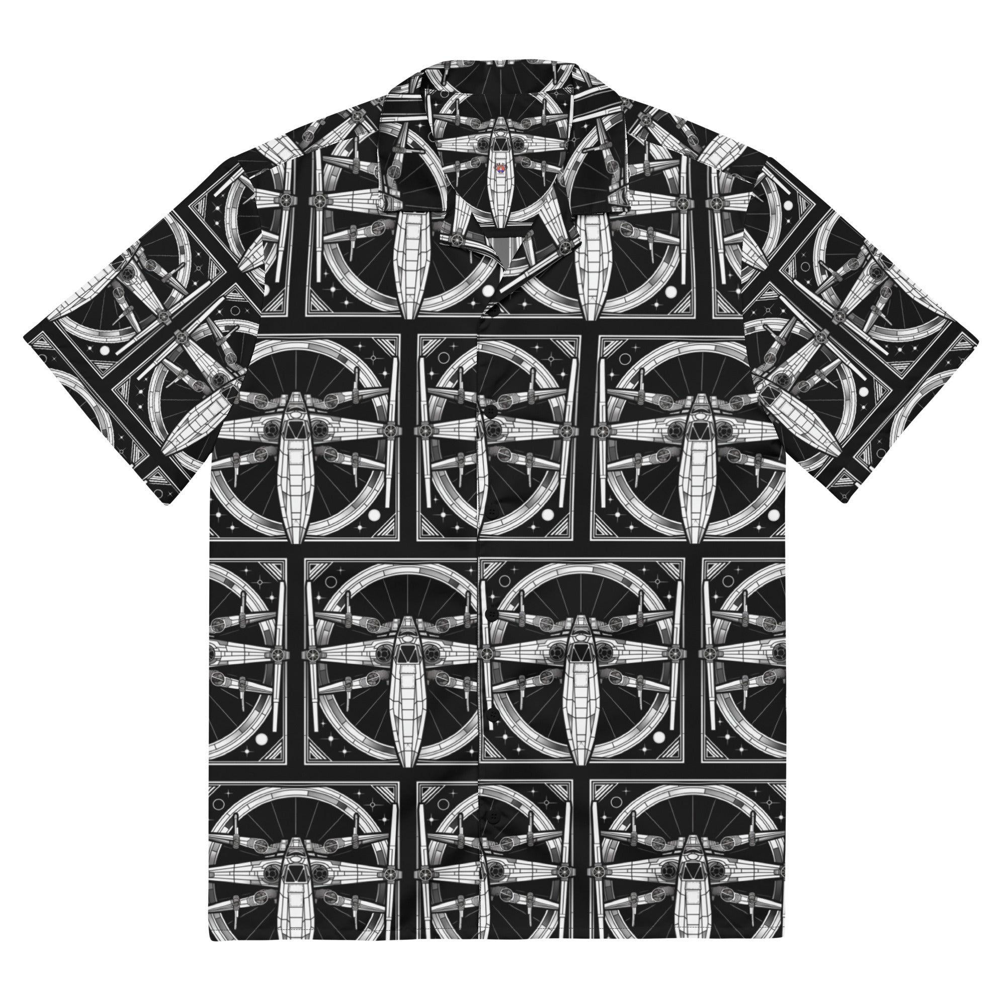 Starship unisex button shirt