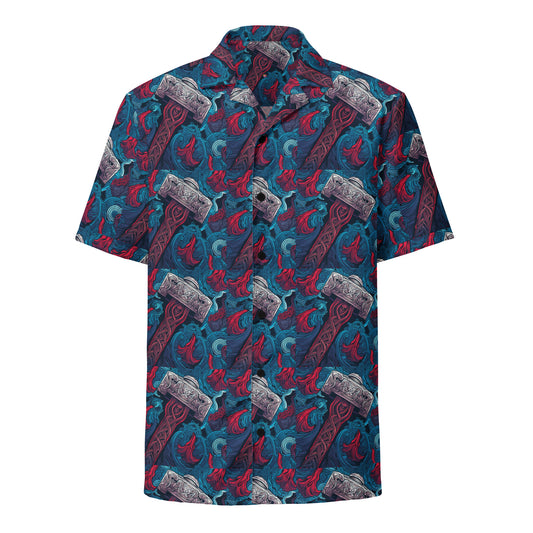 Hammer time unisex button shirt