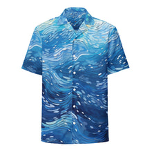  Cool Wave Unisex button shirt