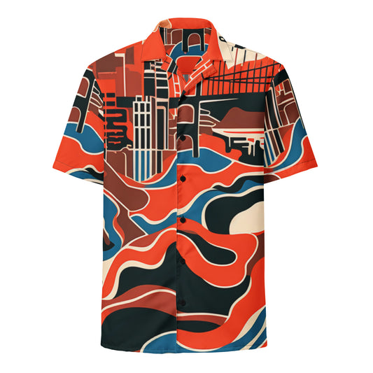 SF Giants Fan Unisex button shirt