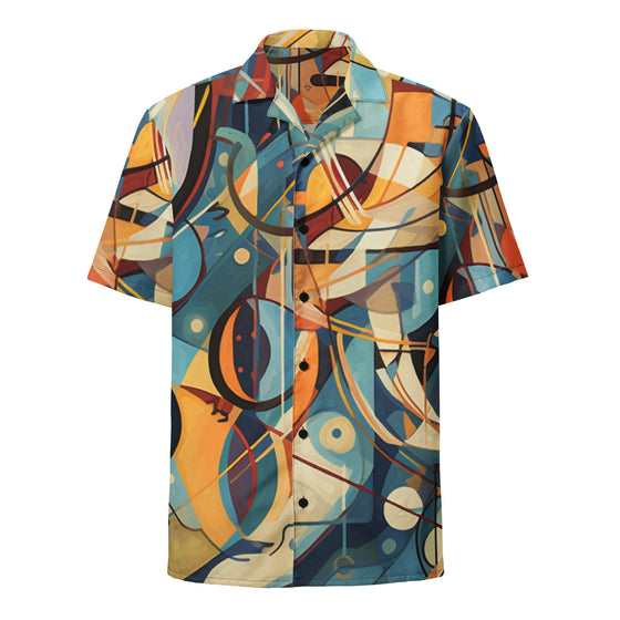 Picasso does Baseball Unisex button shirt