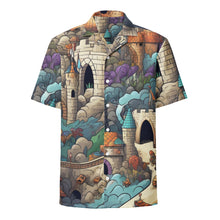  Castleland Unisex button shirt