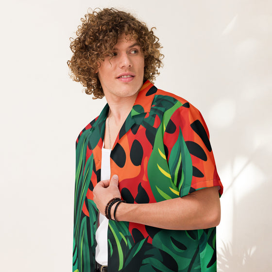 Jungle Fun Unisex button shirt