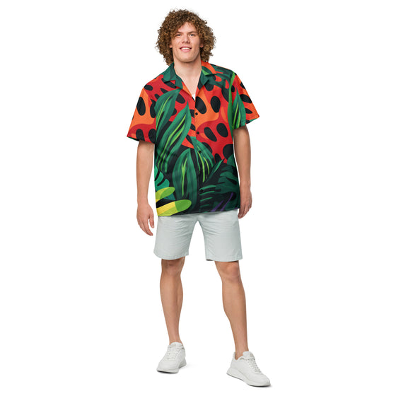 Jungle Fun Unisex button shirt