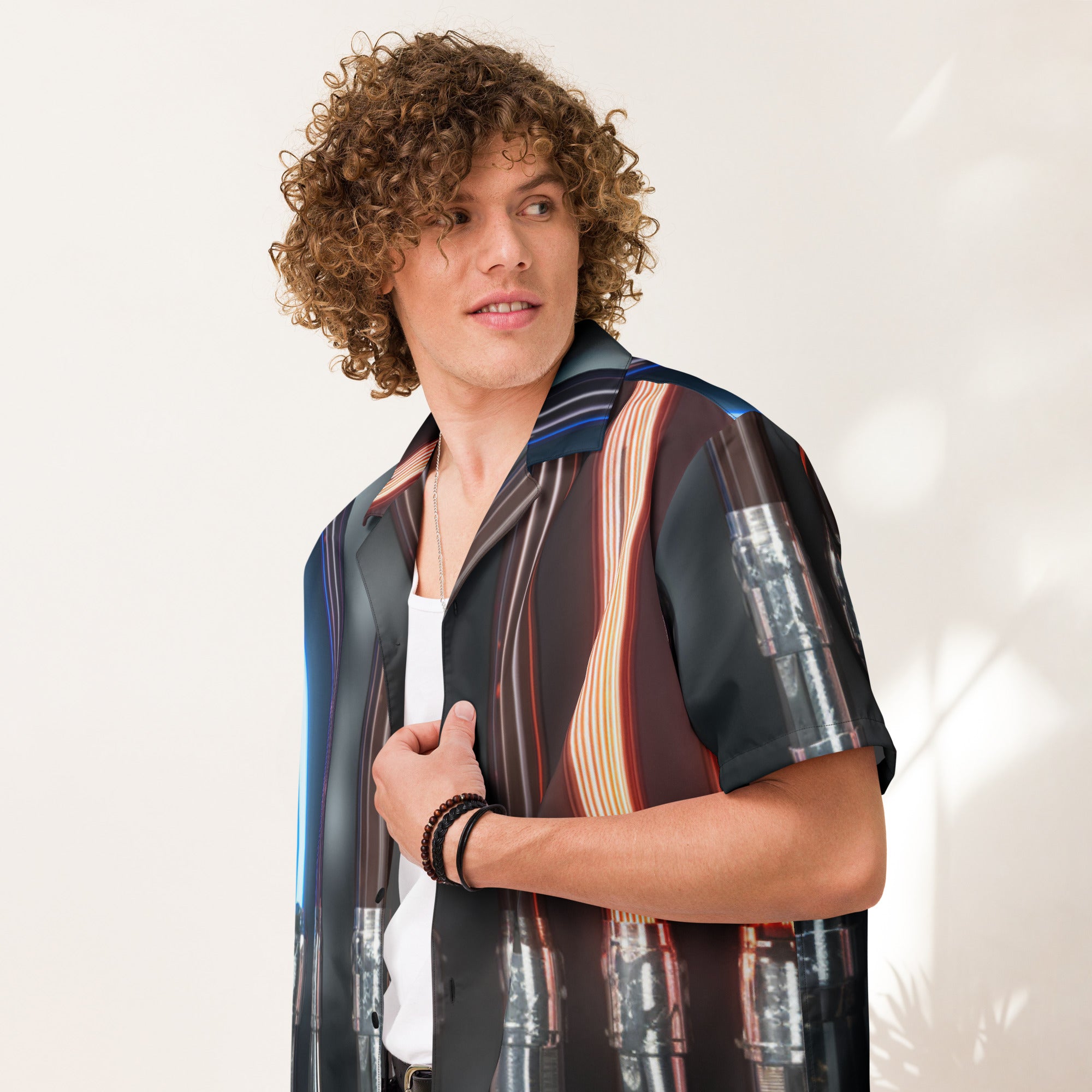 Lightsaber Collection Button-Up | Star Wars Inspired Shirt for Men