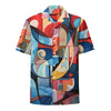 Abstract Art Unisex button shirt