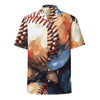 Be the Baseball Unisex button shirt