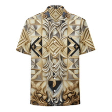  Ornate Chessboard Unisex button shirt