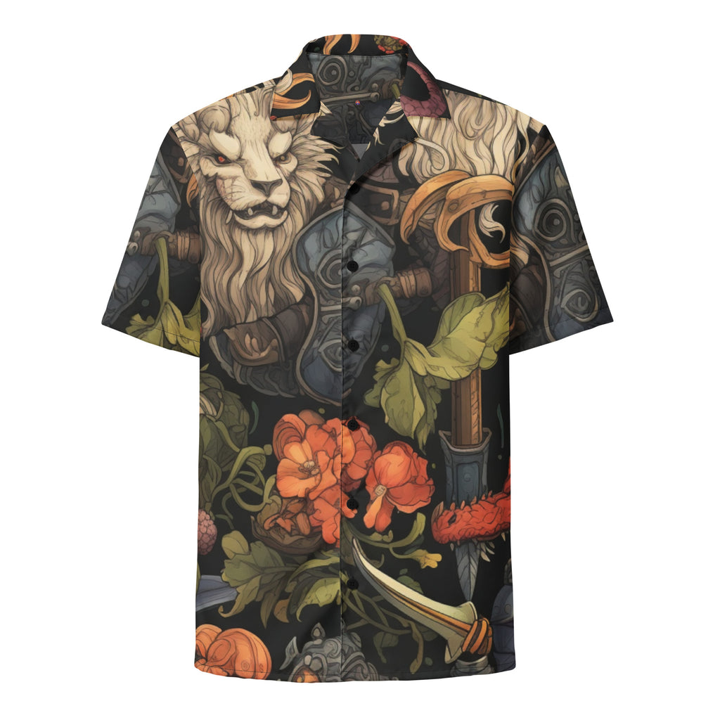 Dungeon Master 1 Unisex button shirt