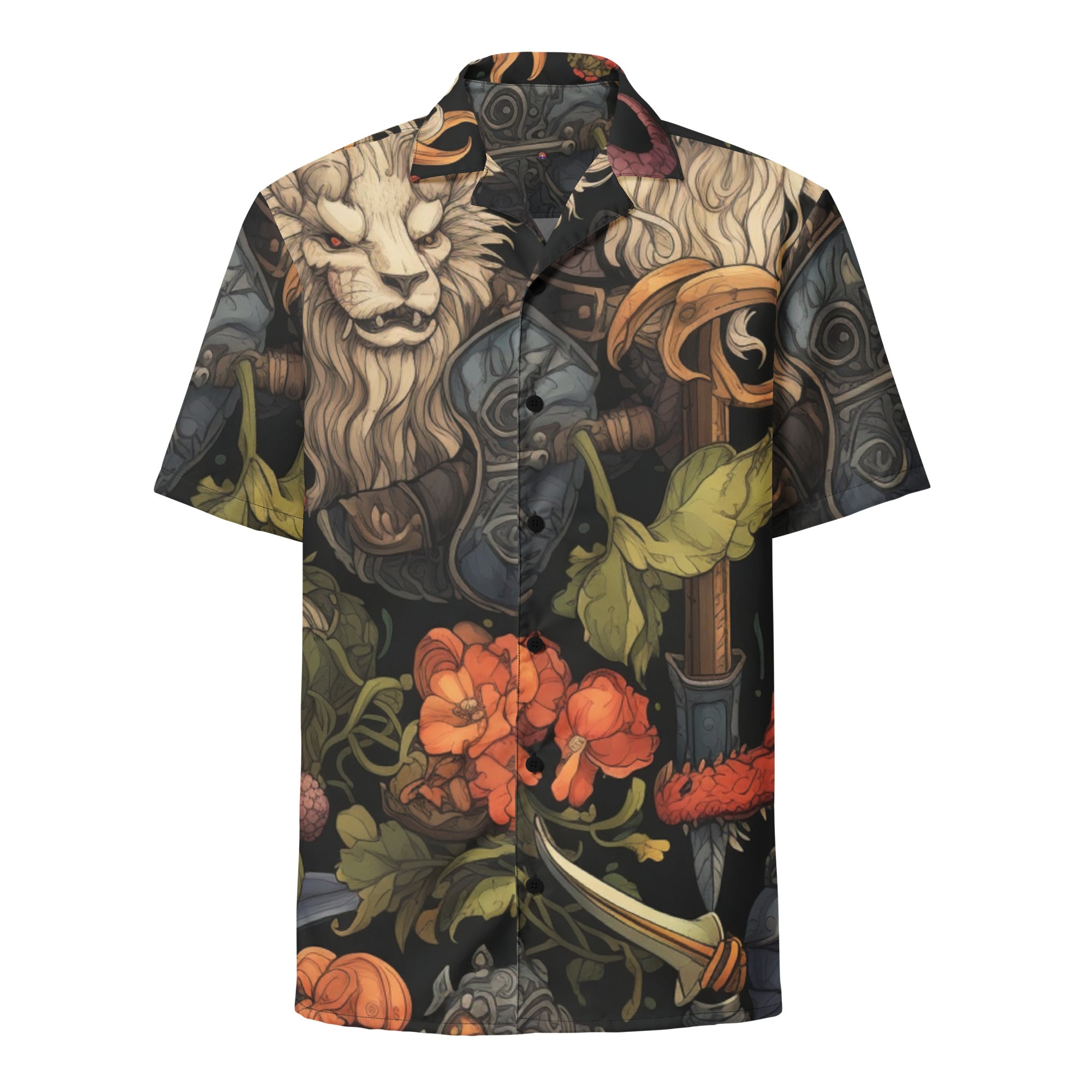 Dungeon Master 1 Unisex button shirt