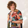 Flashy Floral Unisex button shirt