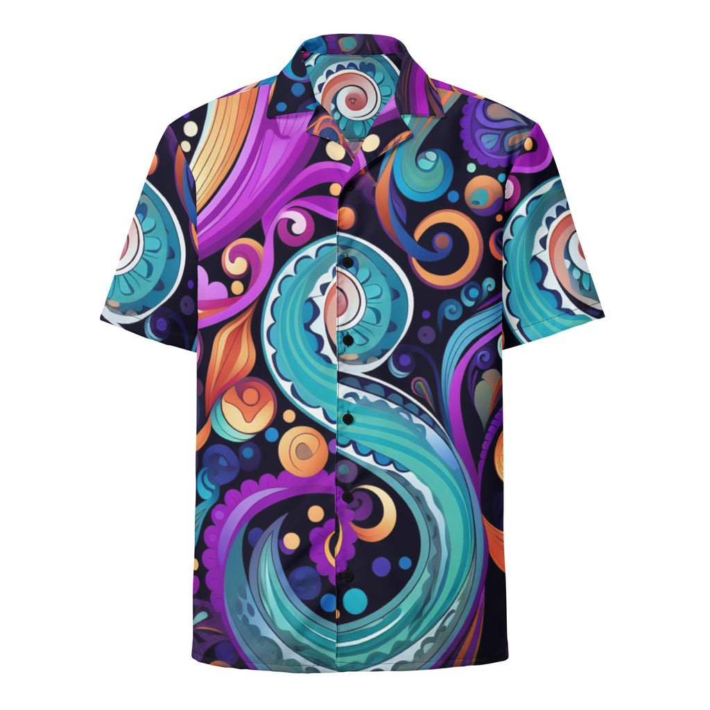 The Adventurer's Map Paisley Shirt | RPG Gamer Button-Up