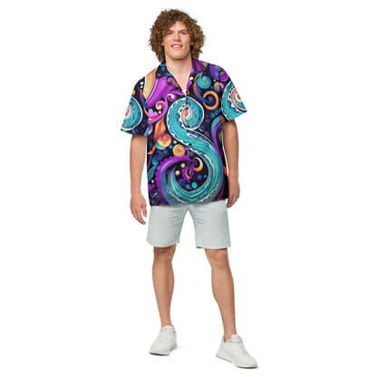 The Adventurer's Map Paisley Shirt | RPG Gamer Button-Up
