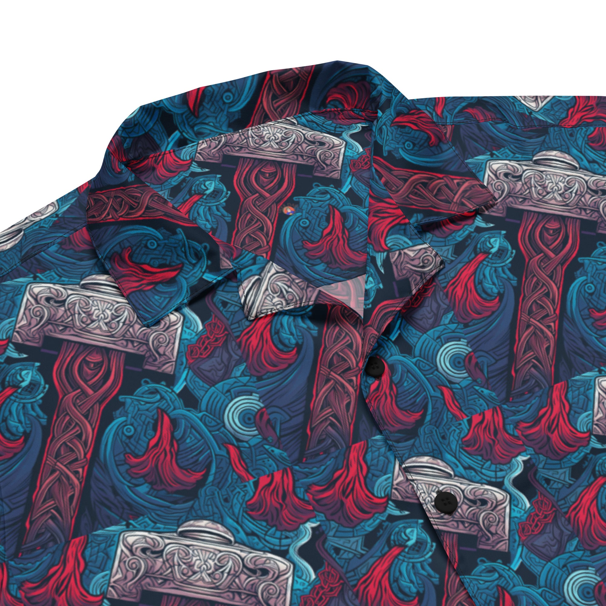 Hammer time unisex button shirt