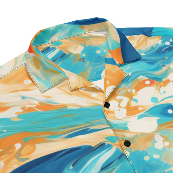 Dolphins Fan Unisex button shirt