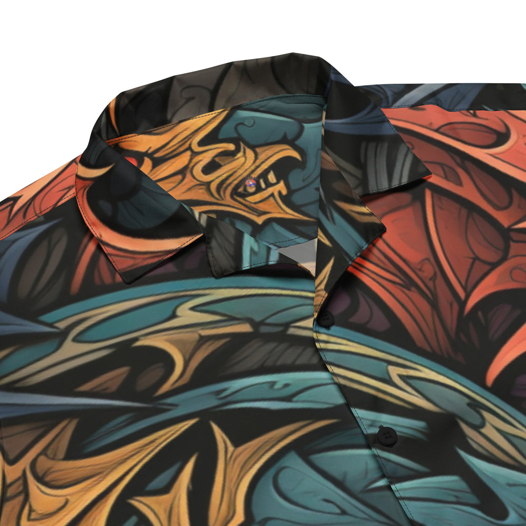 The Dragon Lord Button-Up | D&D Shirt for Dungeon Masters & Dads