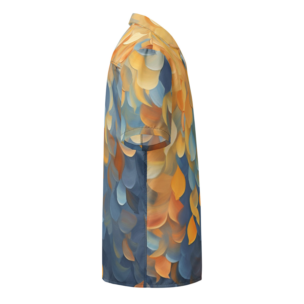 Leaving Fall Unisex button shirt