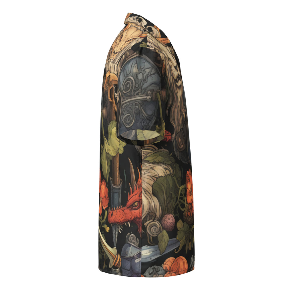 Dungeon Master 1 Unisex button shirt