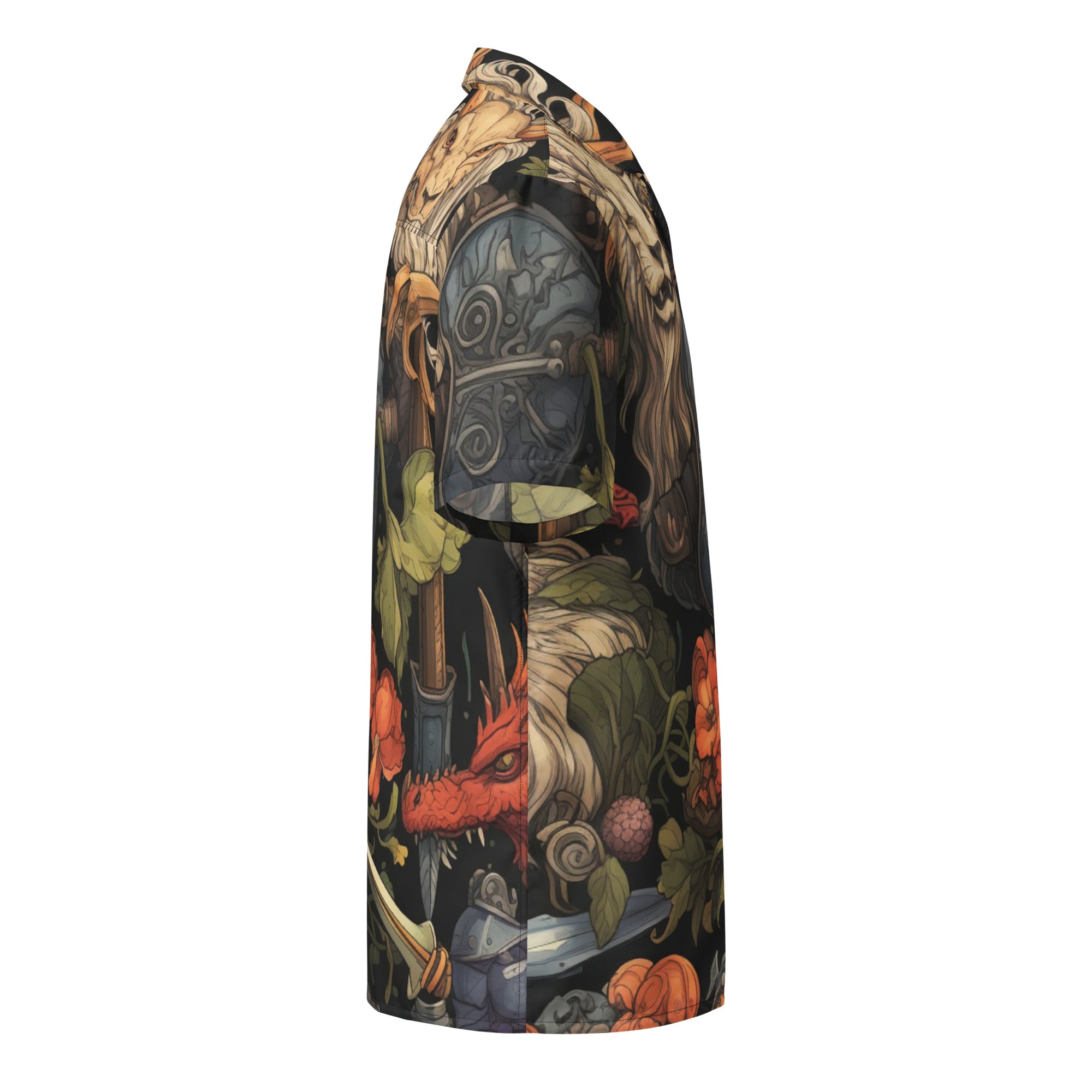 Dungeon Master 1 Unisex button shirt