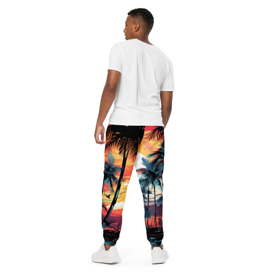 Beach Sunset Unisex track pants