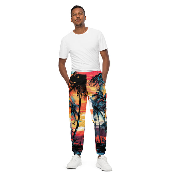 Beach Sunset Unisex track pants