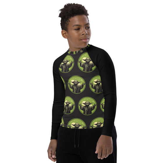 Yoda Fan Art Youth Rash Guard