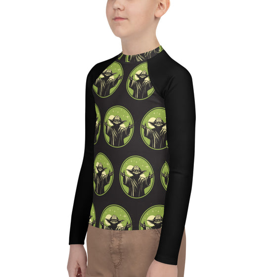 Yoda Fan Art Youth Rash Guard