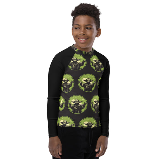 Yoda Fan Art Youth Rash Guard