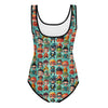 Mini Heroes All-Over Print Youth Swimsuit