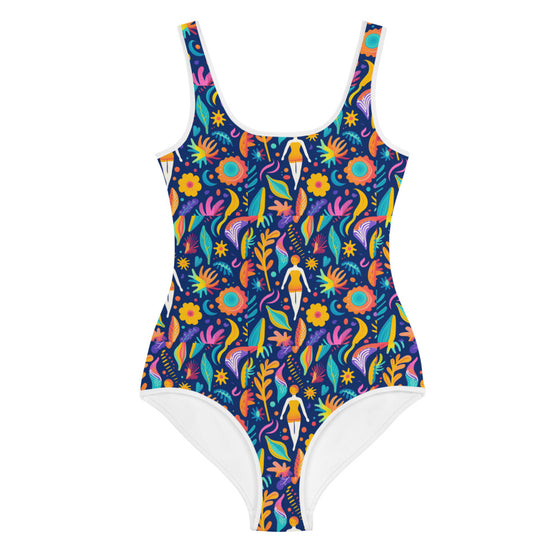 Fun in the Sun All-Over Print Youth Swimsuit