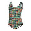 Mini Heroes All-Over Print Youth Swimsuit