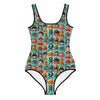 Mini Heroes All-Over Print Youth Swimsuit