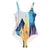 Princess Castle All-Over Print Youth Swimsuit