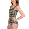 Mini Heroes All-Over Print Youth Swimsuit