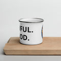 Lawful Good Ranger D&D Mug | Dungeons and Dragons Enamel Camp Cup