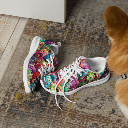 Friendly Monsters men’s athletic shoes