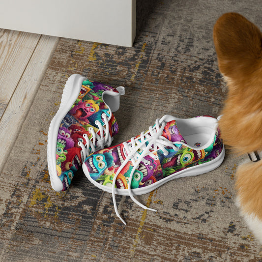 Friendly Monsters men’s athletic shoes